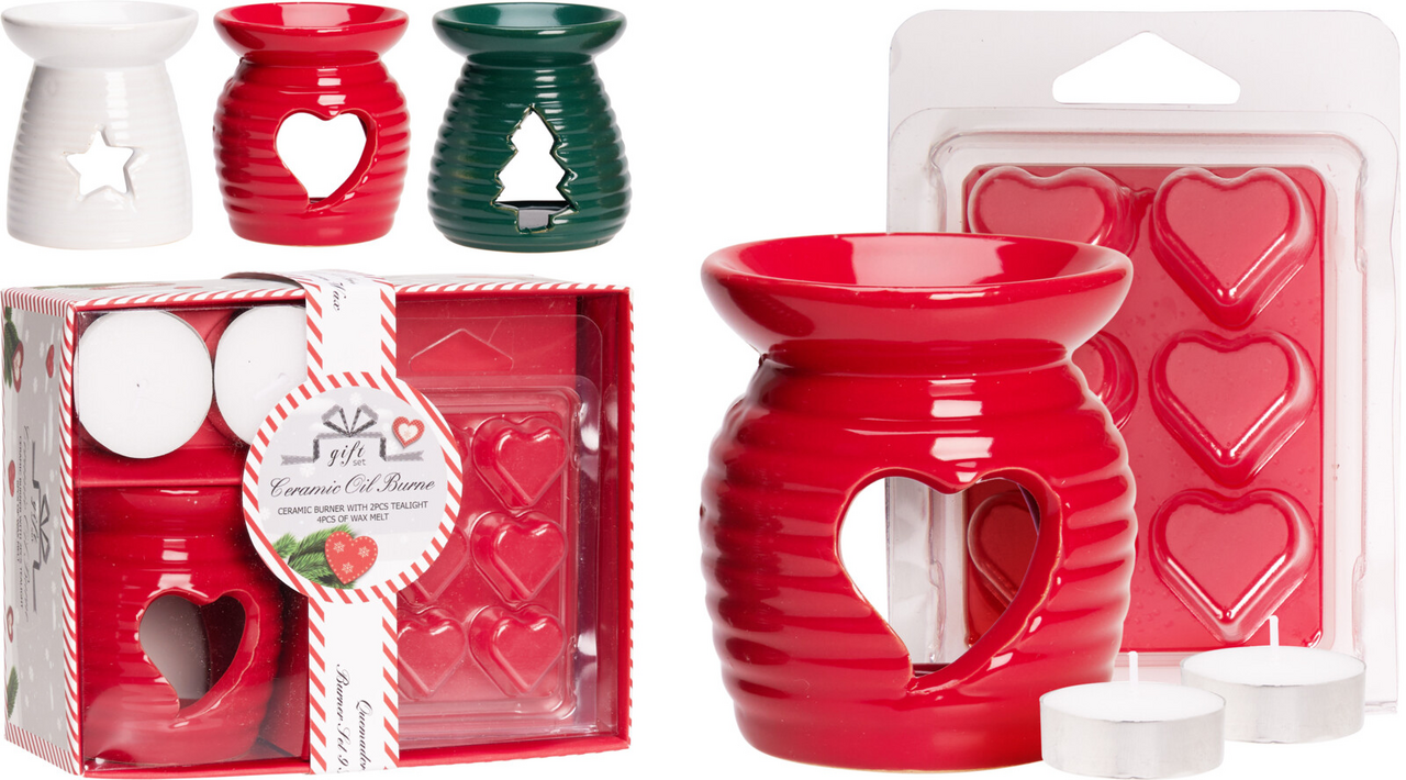 Lampa olejová aroma 7 cm 3ASS 1 ks