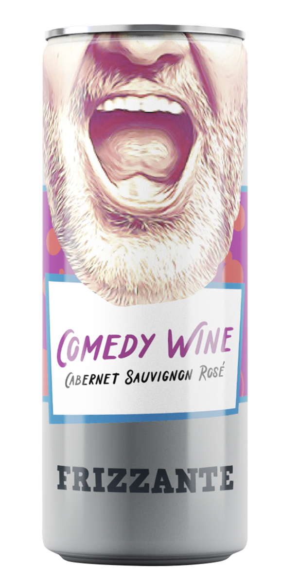 Comedy Frizzante Rosé 250 ml plech