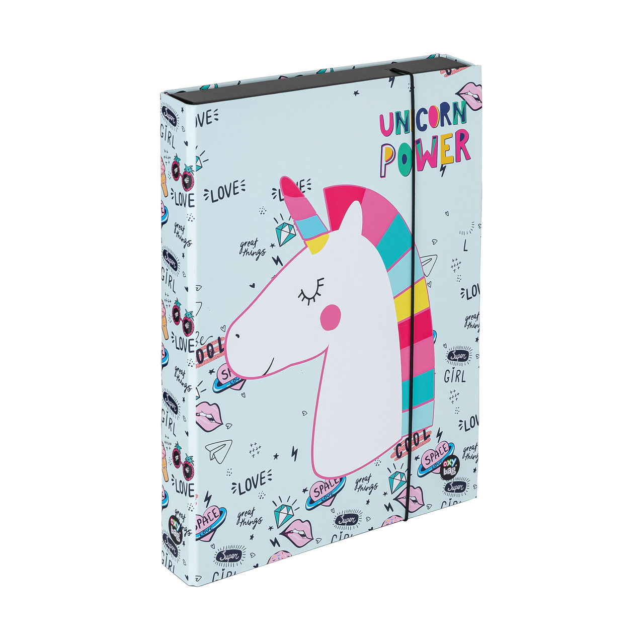 KARTON P+P Box na sešity A4 Jumbo Unicorn 1 ks