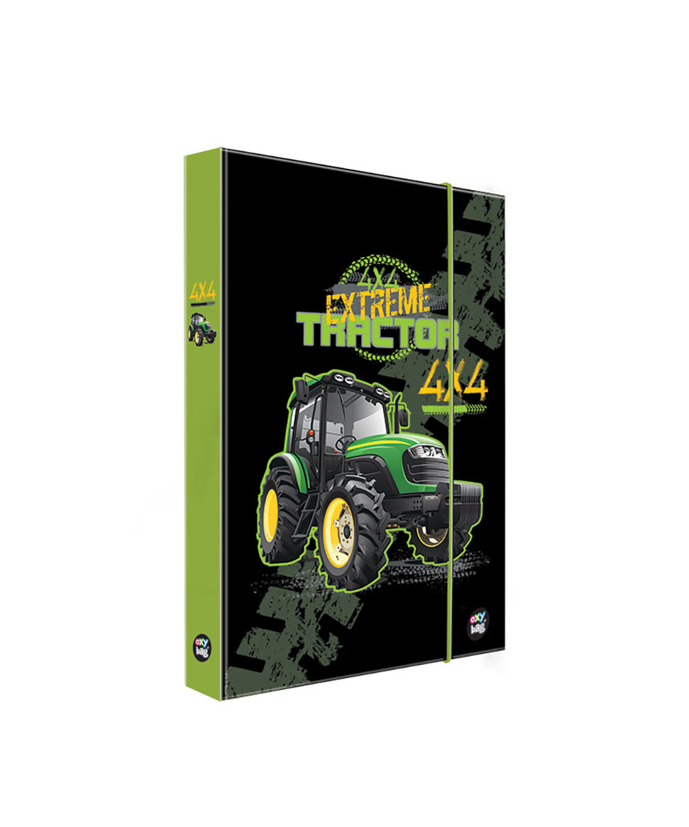 KARTON P+P Box na sešity A5 traktor 1 ks