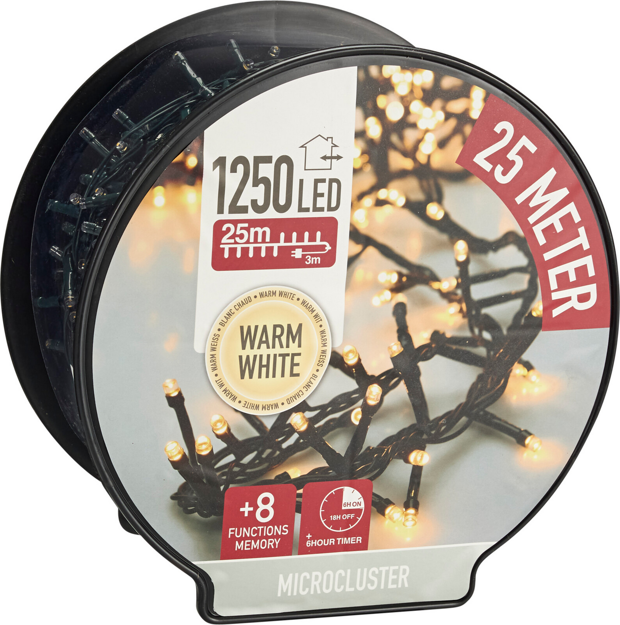 Řetěz LED 1250l 1 ks