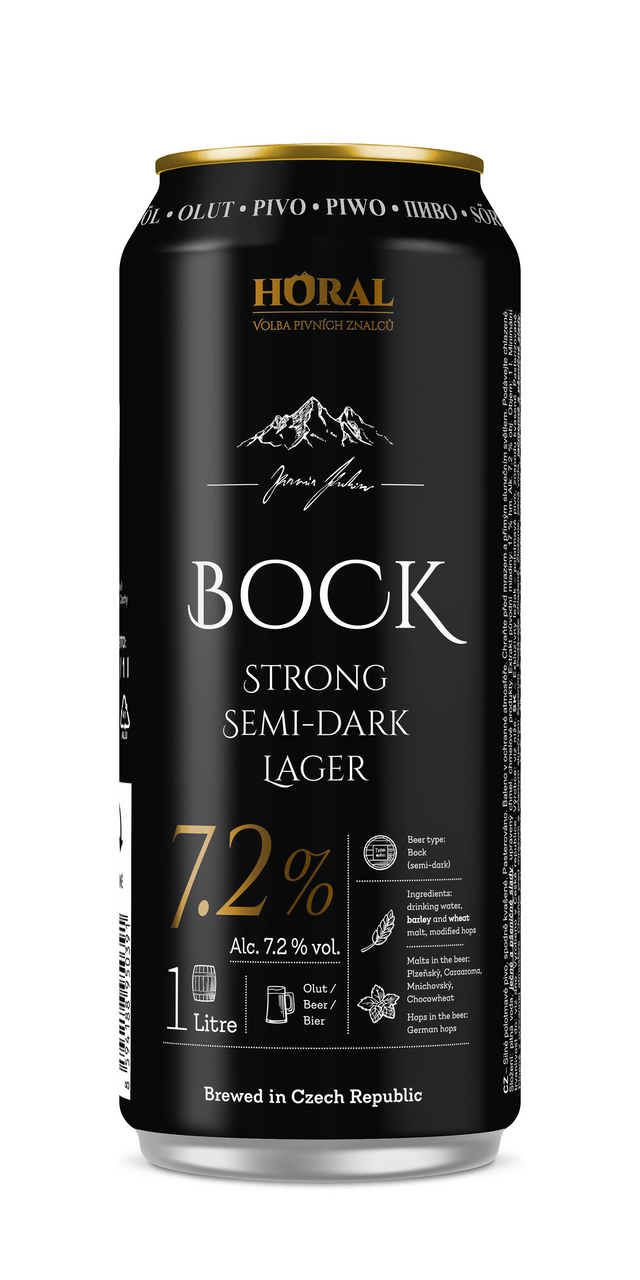 HORAL Bock 12 x 1 l pivo