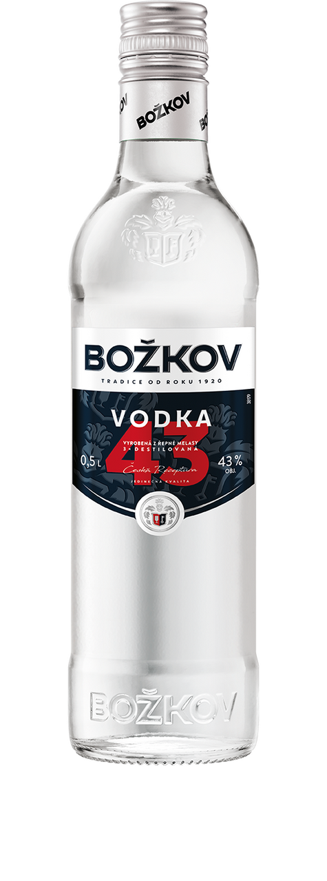 BOŽKOV Vodka 43 % 500 ml