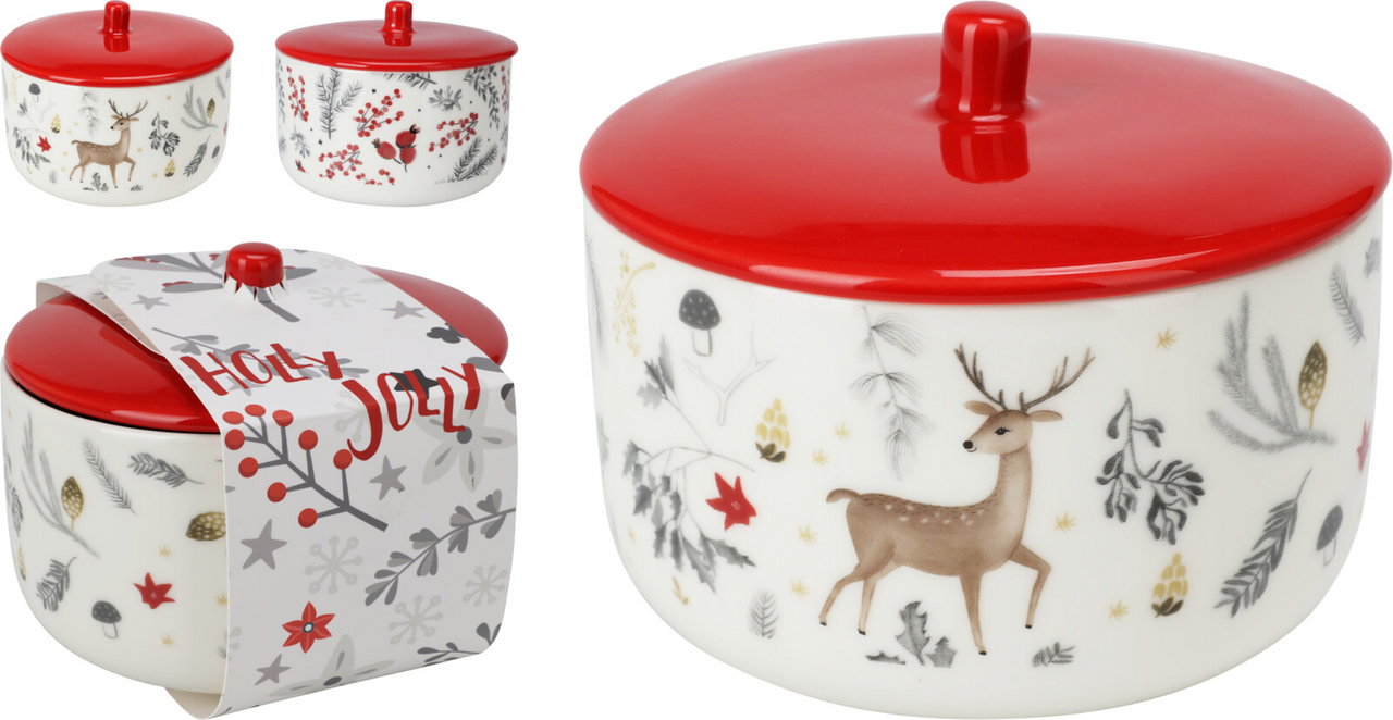 Koopman Dóza 650 ml porcelán 1 ks