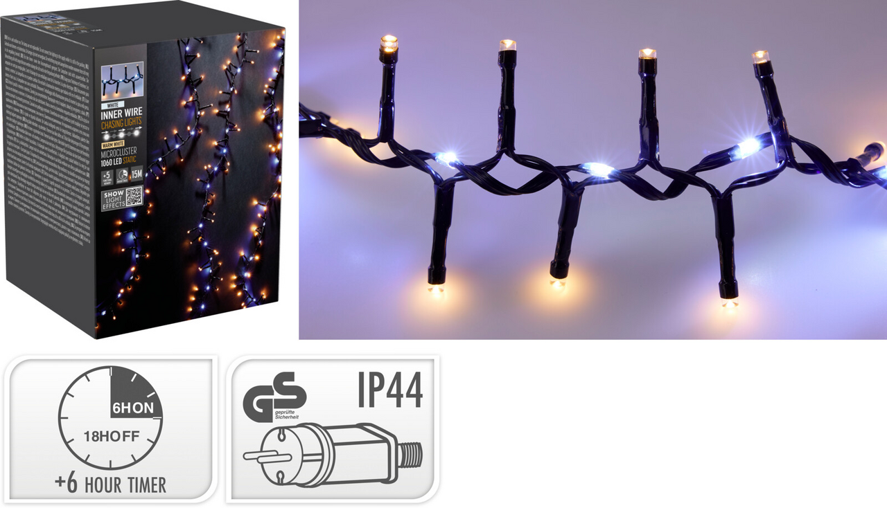 Řetěz LED 1060l WW + IW 1 ks