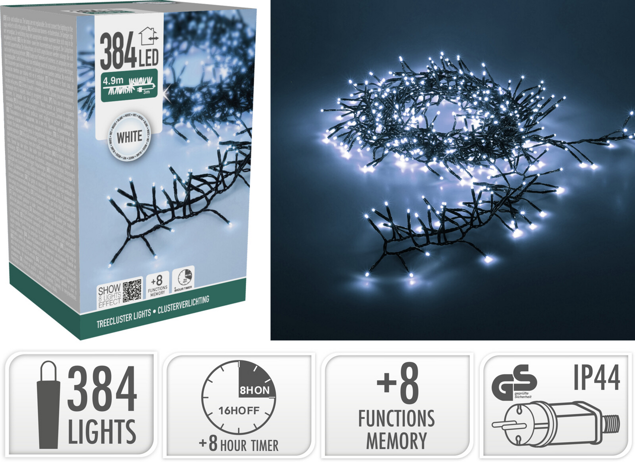 Řetěz LED 384l IW 1 ks