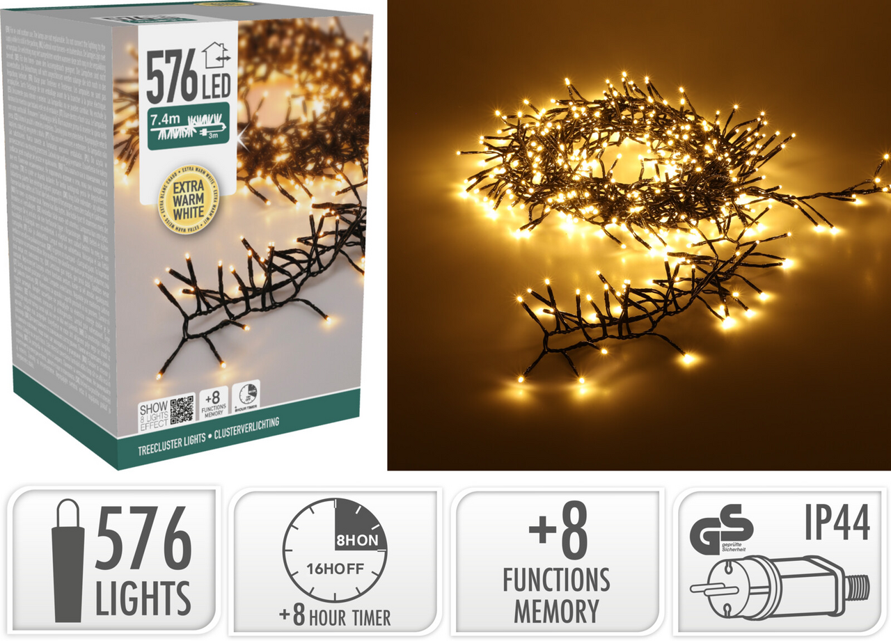 Řetěz LED 576l EWW 1 ks