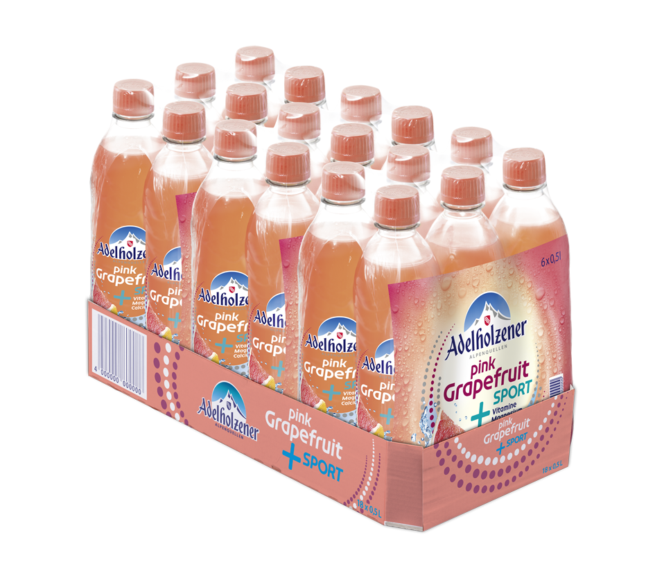 Adelholzener Sport Pink Grapefruit 18 x 500 ml