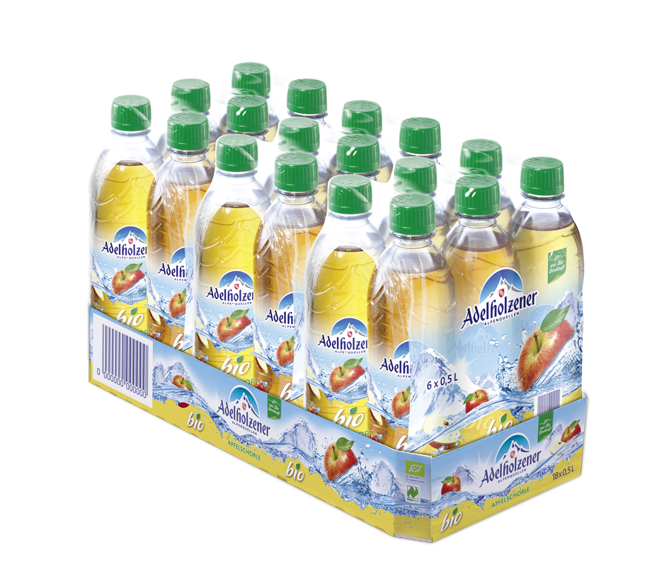 Adelholzener BIO jablečný střik 18 x 500 ml