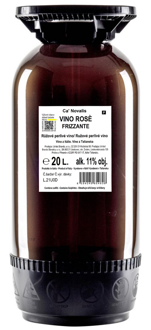 CA´Novalis Rosé Frizzante 20 l KEG