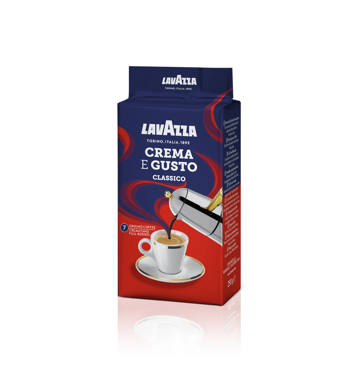 LAVAZZA Crema E Gusto mletá káva 4 x 250 g