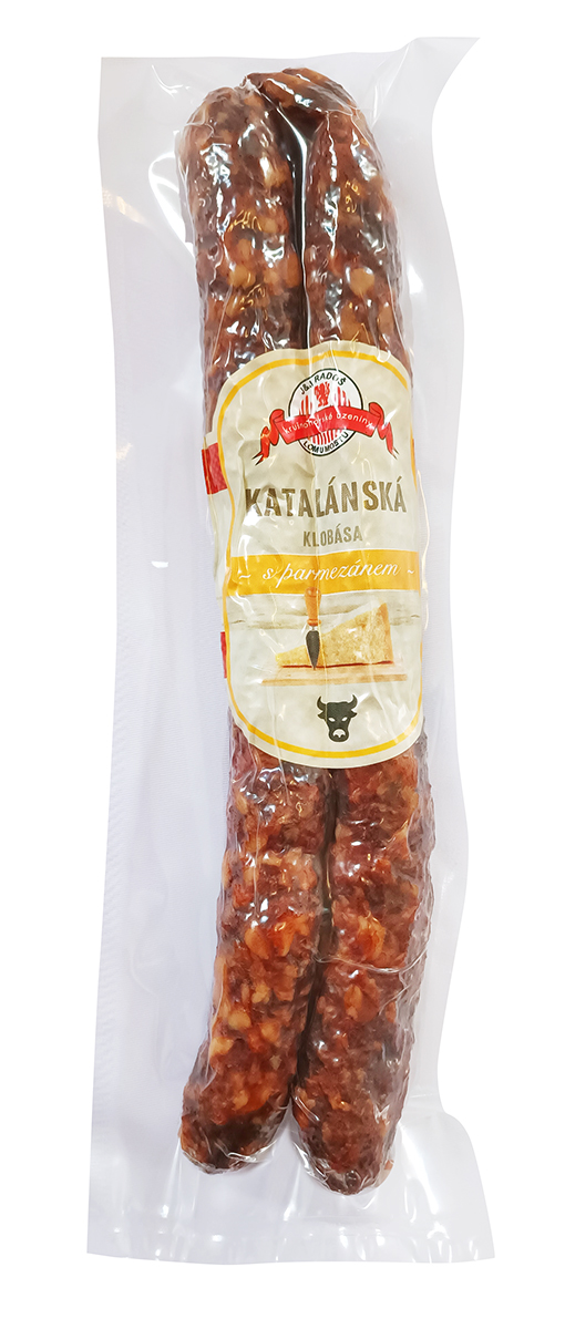KRUŠNOHORSKÉ UZENINY Katalánská klobása s parmezánem chlaz. cca 1kg