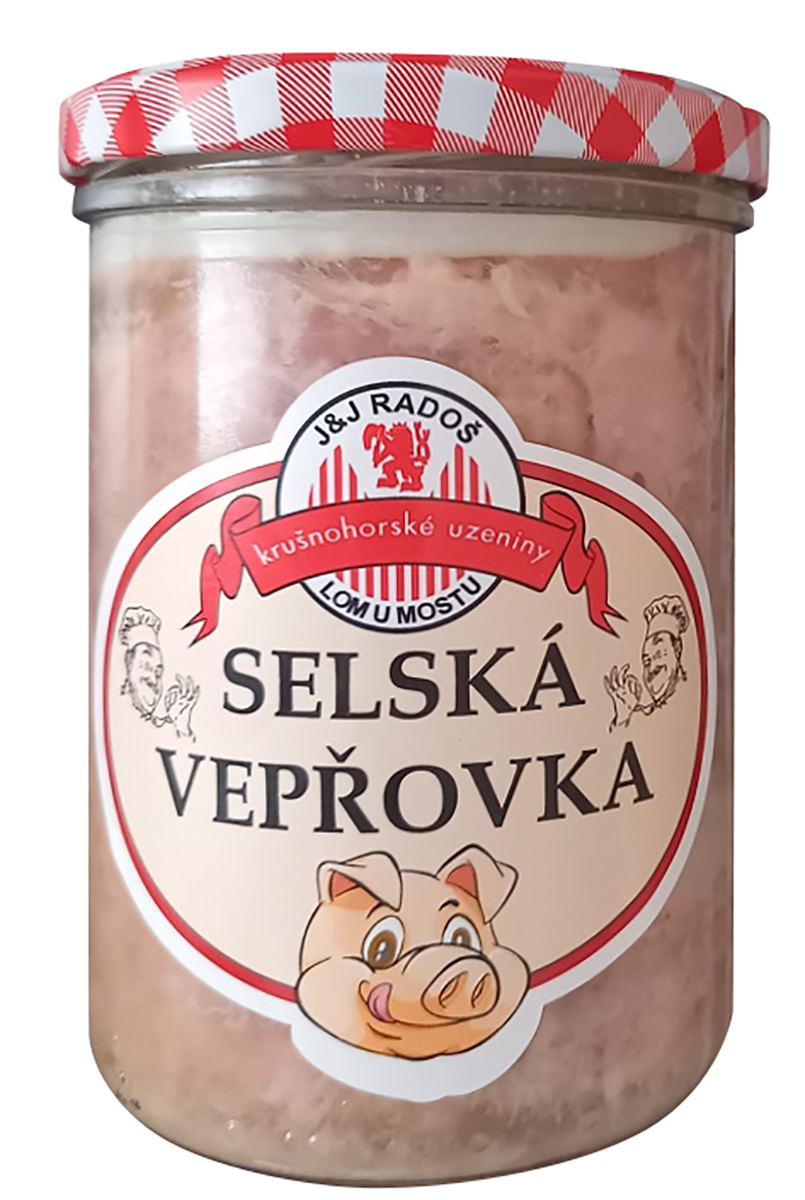 KRUŠNOHORSKÉ UZENINY Selská vepřovka 400 g