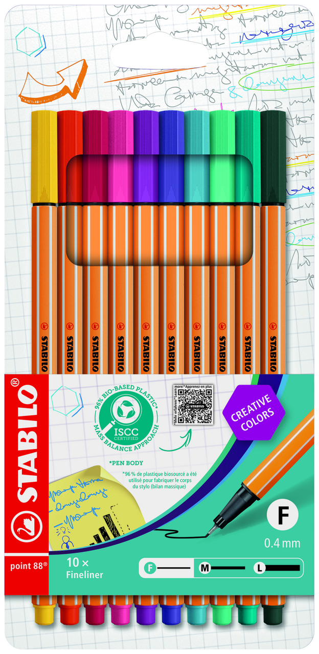 STABILO Point 88 10 ks