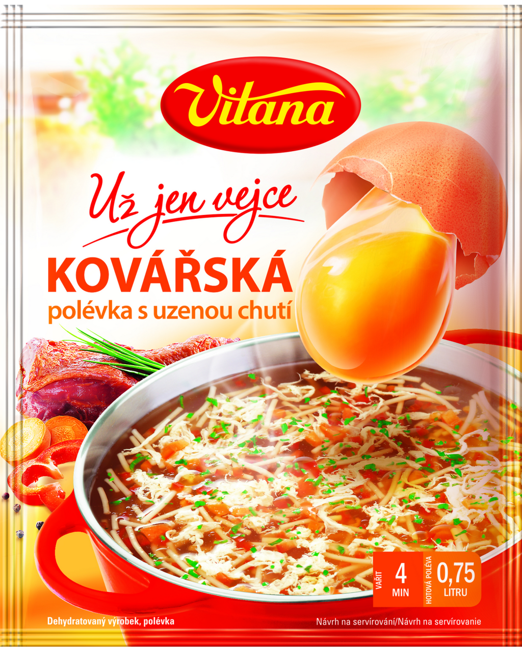Vitana Už jen vejce Polévka kovářská 40 g