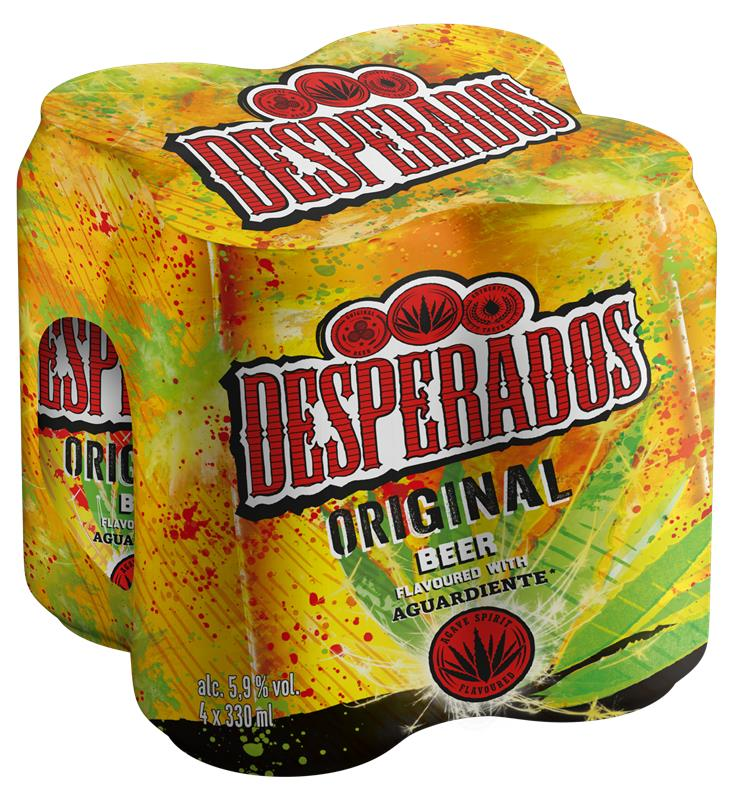 DESPERADOS Originál 4 x 330 ml plech