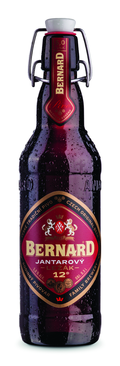 BERNARD Jantarový ležák 11 x 500 ml vratná láhev