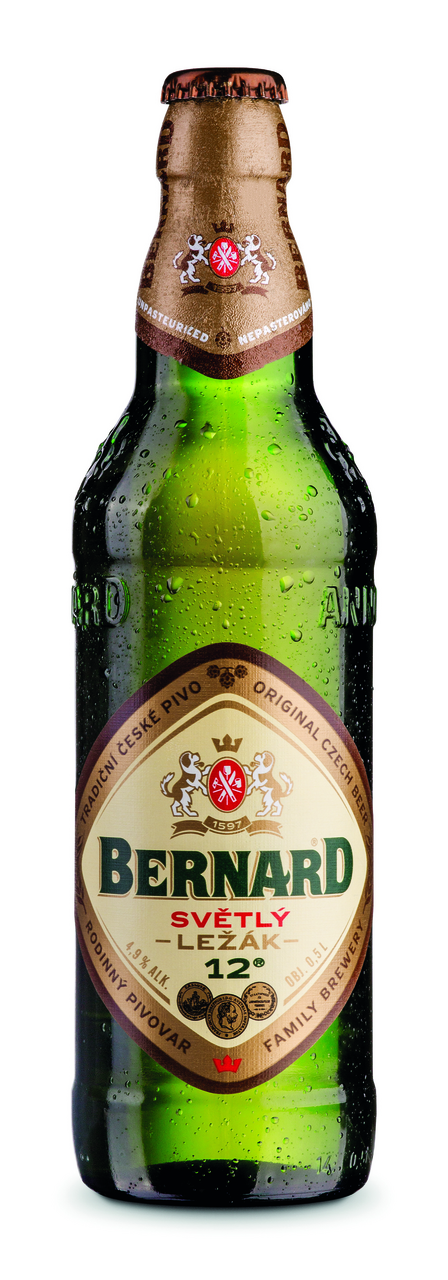 BERNARD Světlý ležák 500 ml vratná láhev