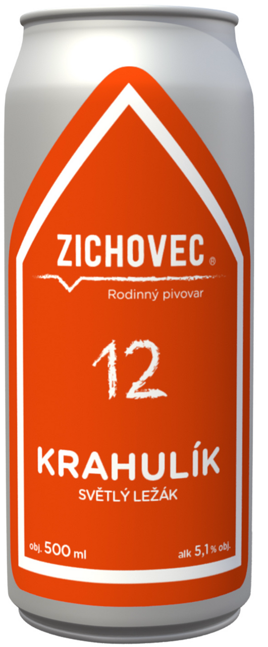 ZICHOVEC Krahulík 12 pivo 500 ml