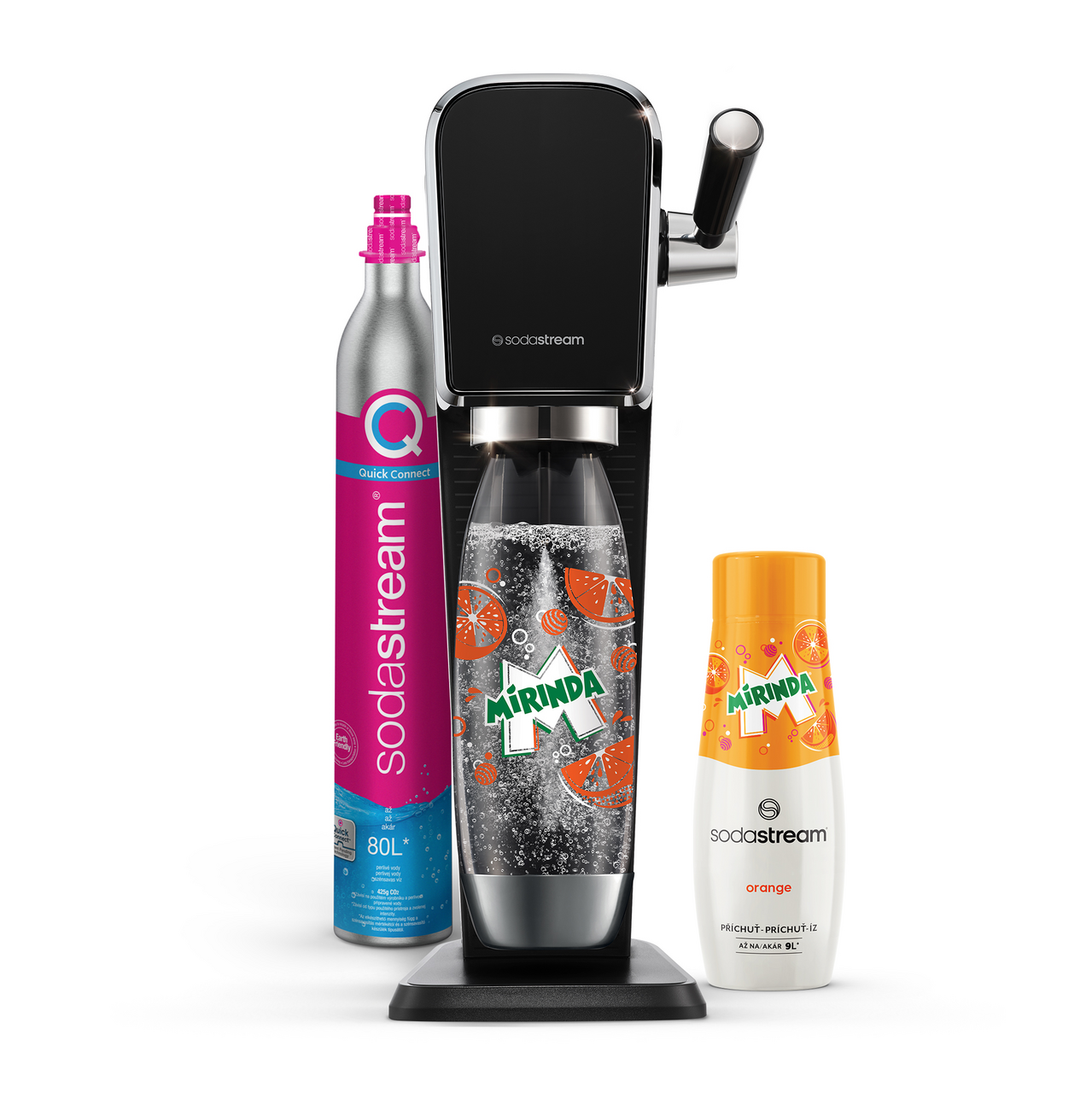 sodastream Výrobník Art Black Mirinda 1 ks