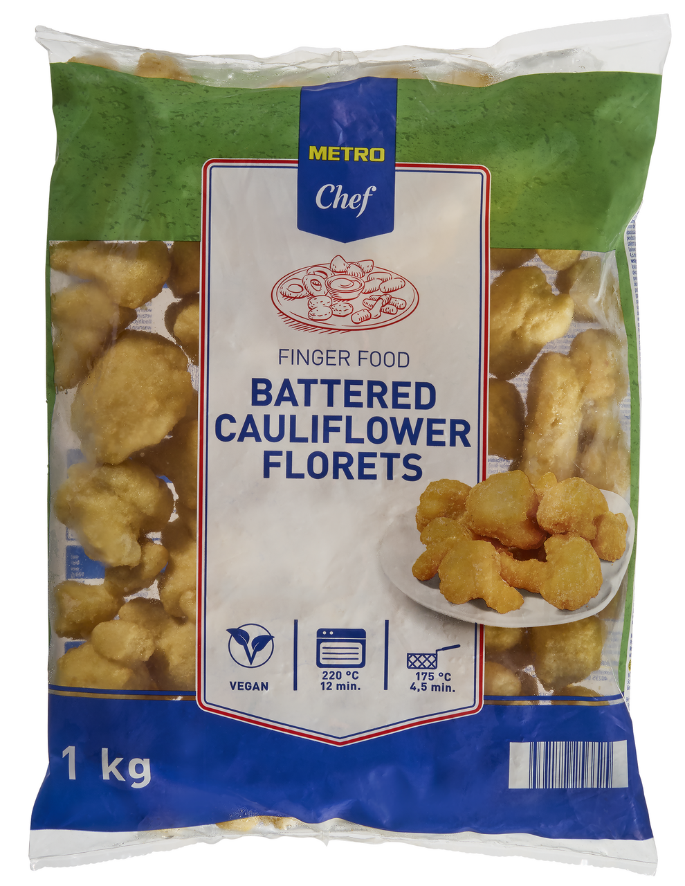 METRO Chef Květák obalovaný mraž. 1 kg