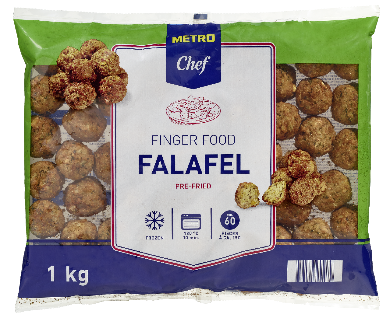 METRO Chef Falafel s quinoou mraž. 1 kg