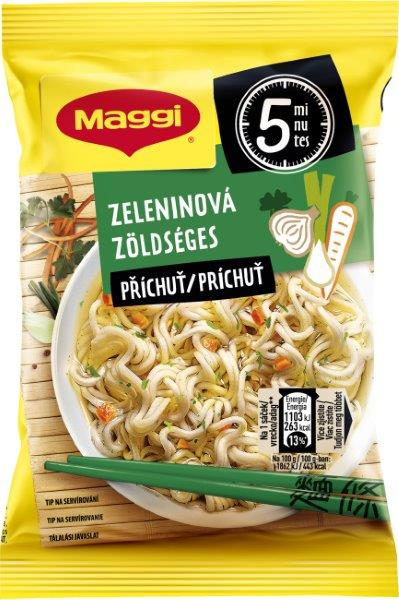 Maggi 5minut Cup Nudle zeleninové 59,2 g