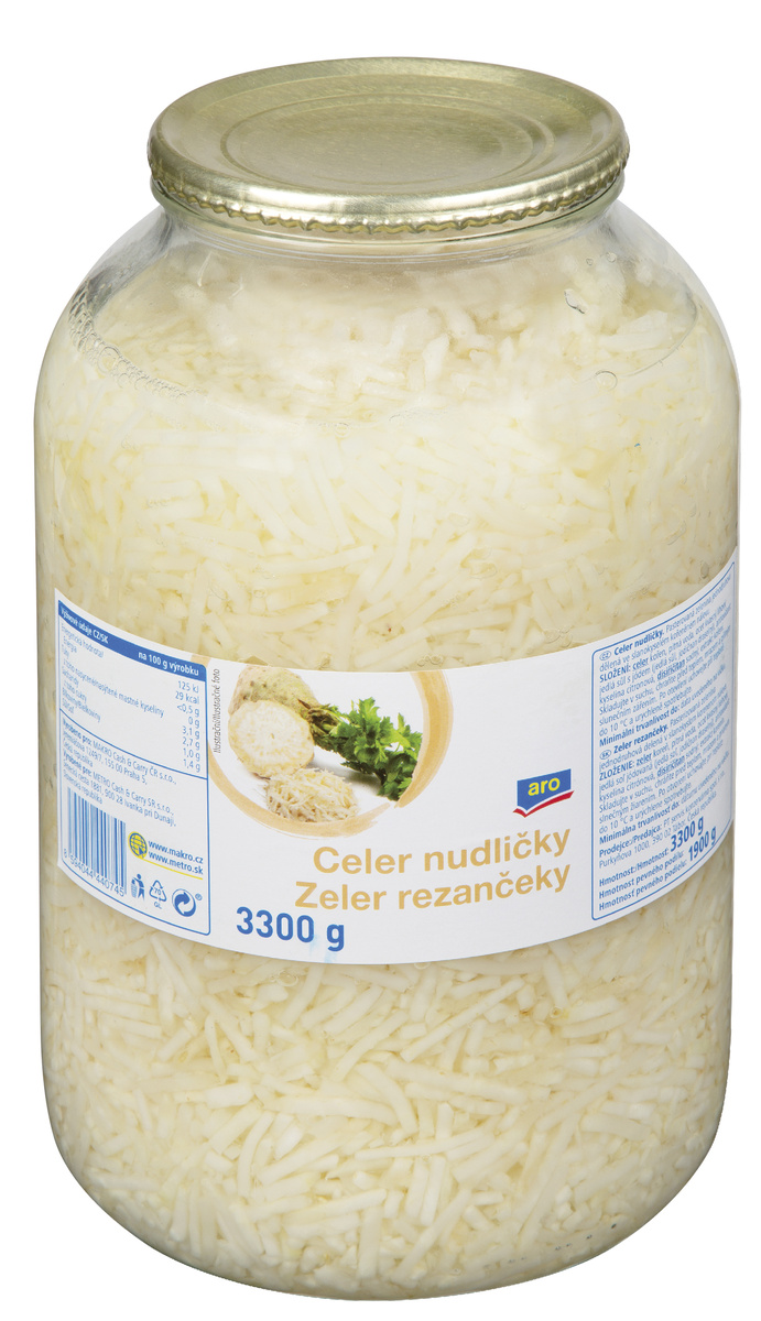 aro Celer nudličky 3300 g