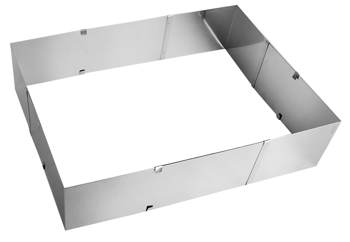 Orion Nastavitelný rám 20,5 - 38,5/ 25 - 47 cm nerez 1 ks