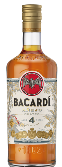 BACARDI Anejo Cuatro 40 % 700 ml