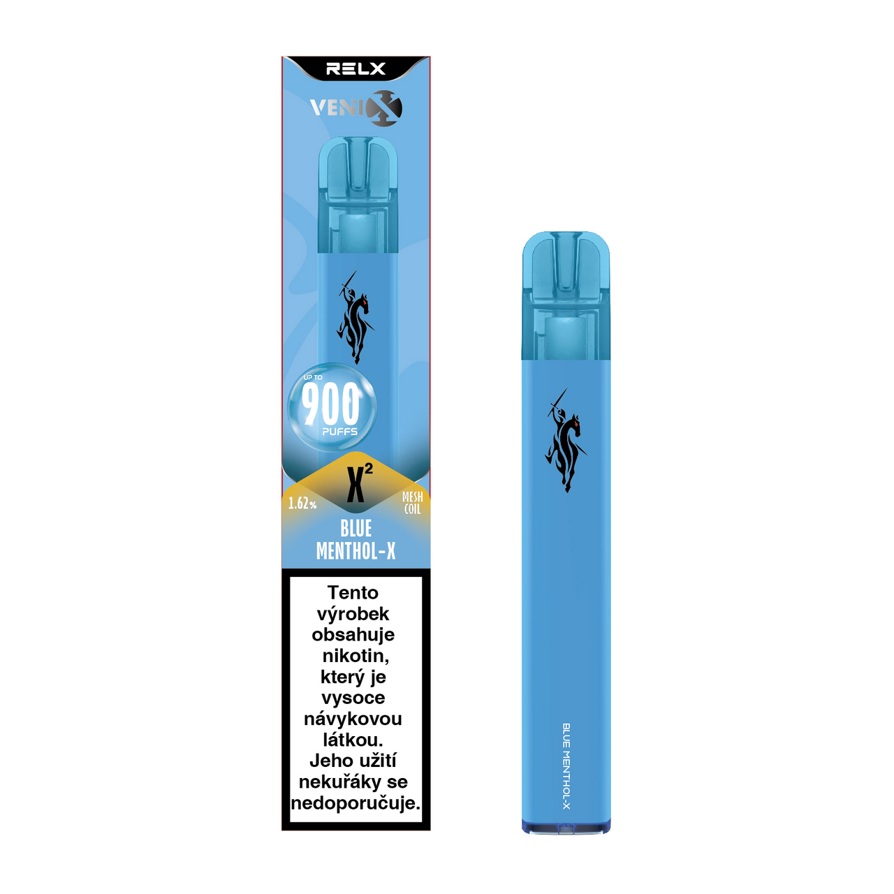 VENIX X2 Blue Menthol-X 18 mg kolek R bal. 10 ks