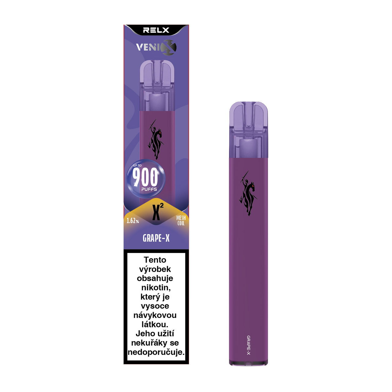 VENIX X2 Grape-X 18 mg kolek R 10 ks