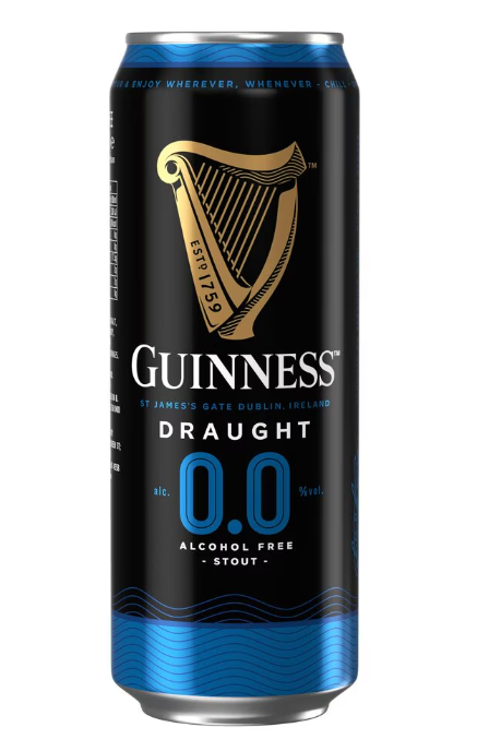 GUINNESS Draught Stout 24 x 440 ml plech