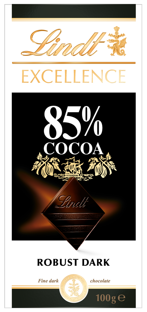 Lindt Excellence 85 % Cocoa 100 g