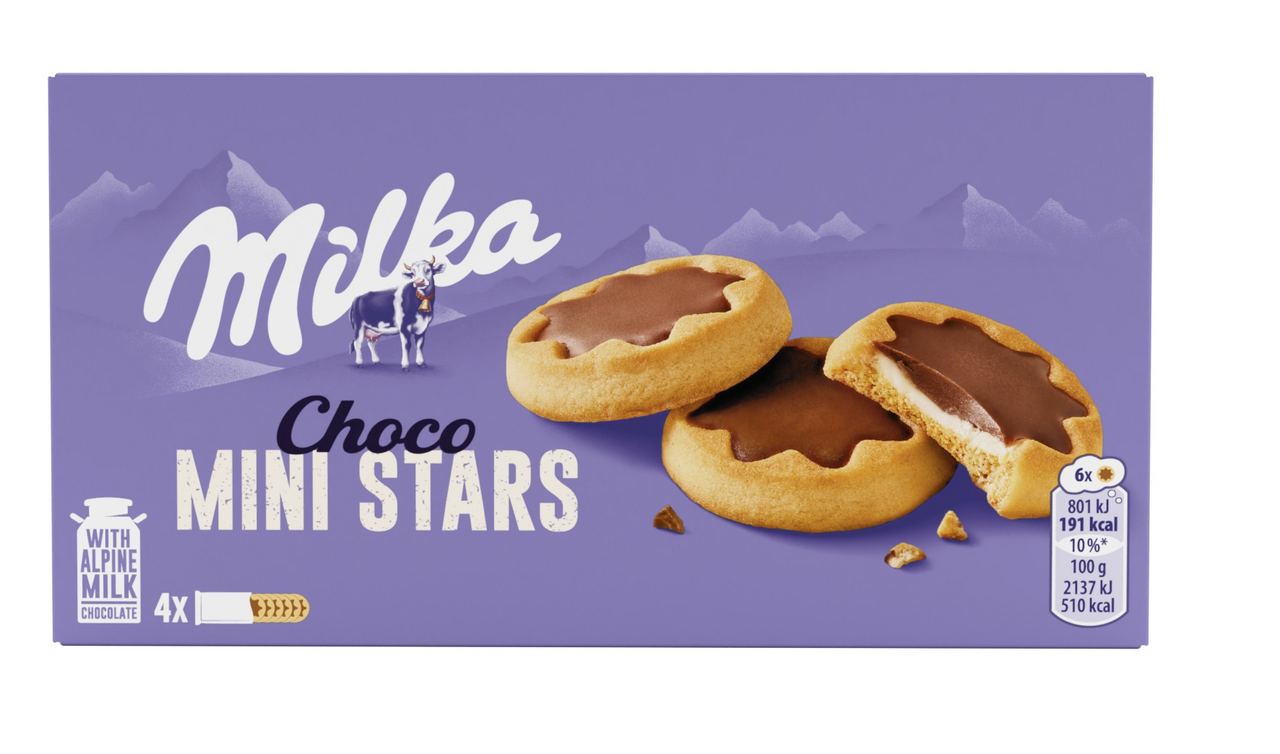 Milka Choco Mini Stars 150 g