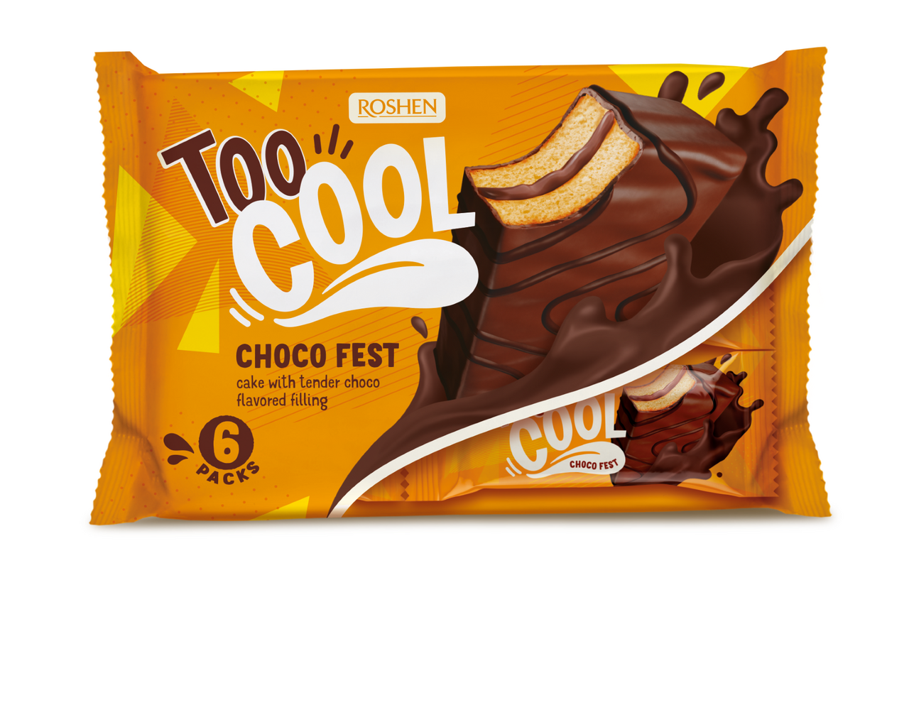 ROSHEN Too Cool Choco Fest 6 x 45 g