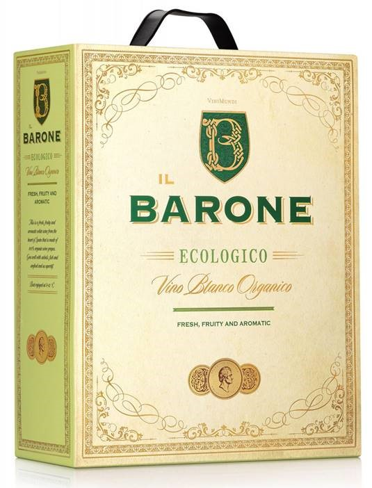 IL Barone Organic White 4 x 3 l Bi