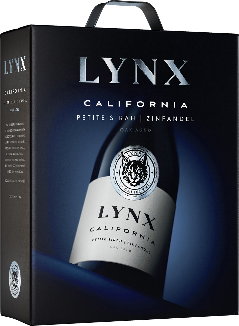 LYNX Petit Zinfandel 4 x 3 BiB