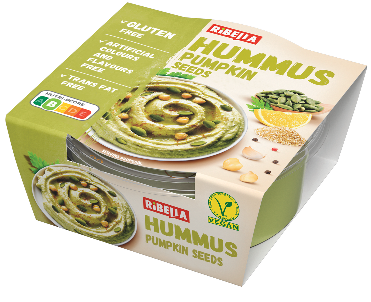 Ribella Hummus dýňovými semínka 200 g
