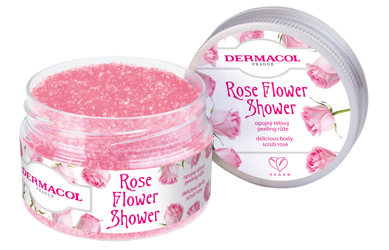 DERMACOL Flower Peeling růže 200 g