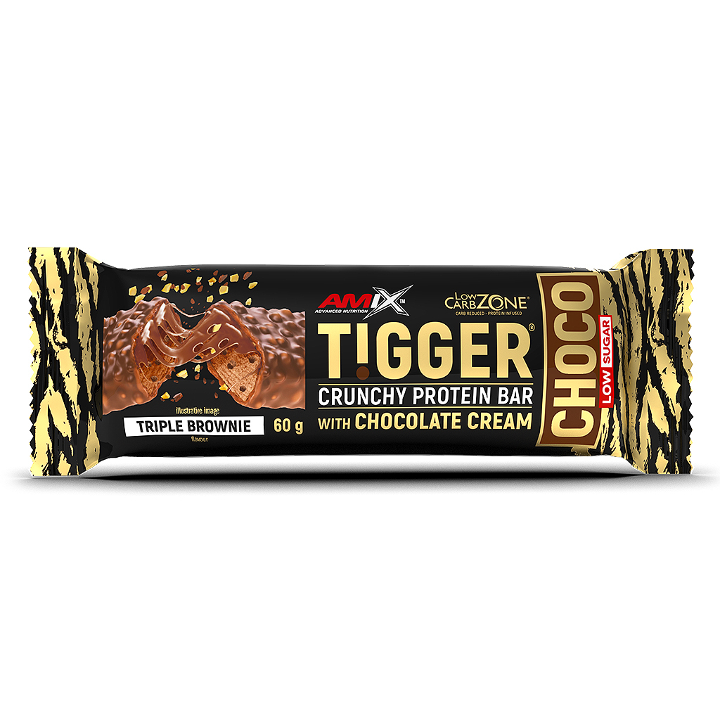 TIGGER Zero Brownie tyčinka 60 g