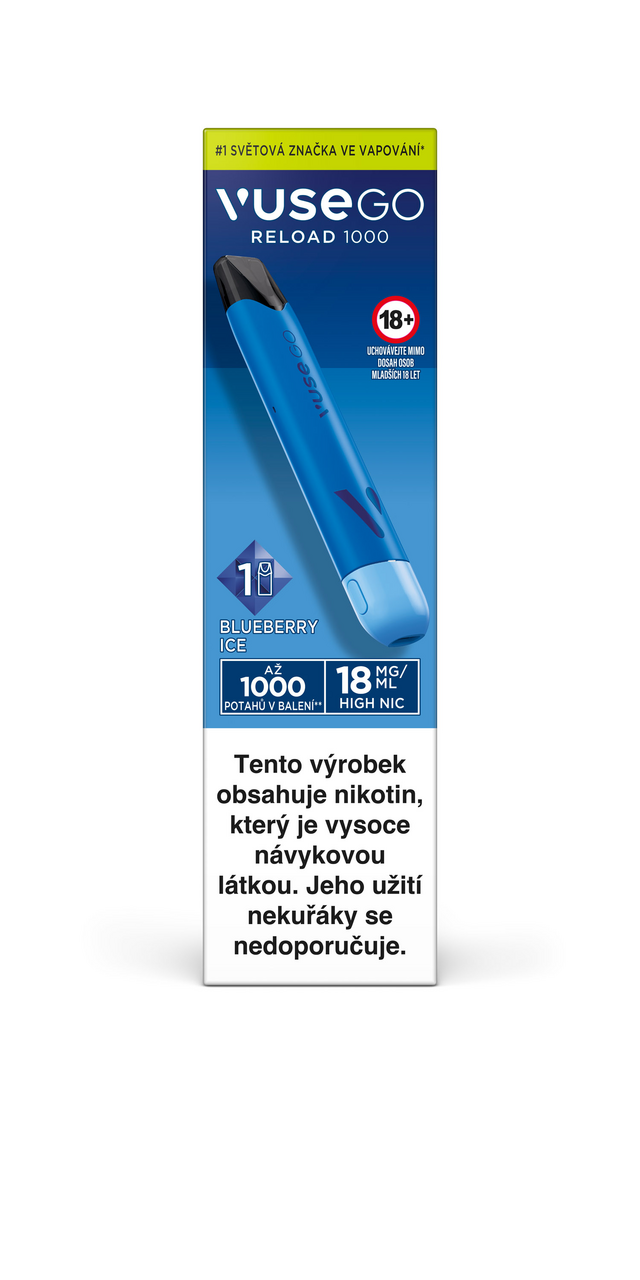 VUSE GO Sada Blue Blueberry 18 mg kolek R bal. 1 ks