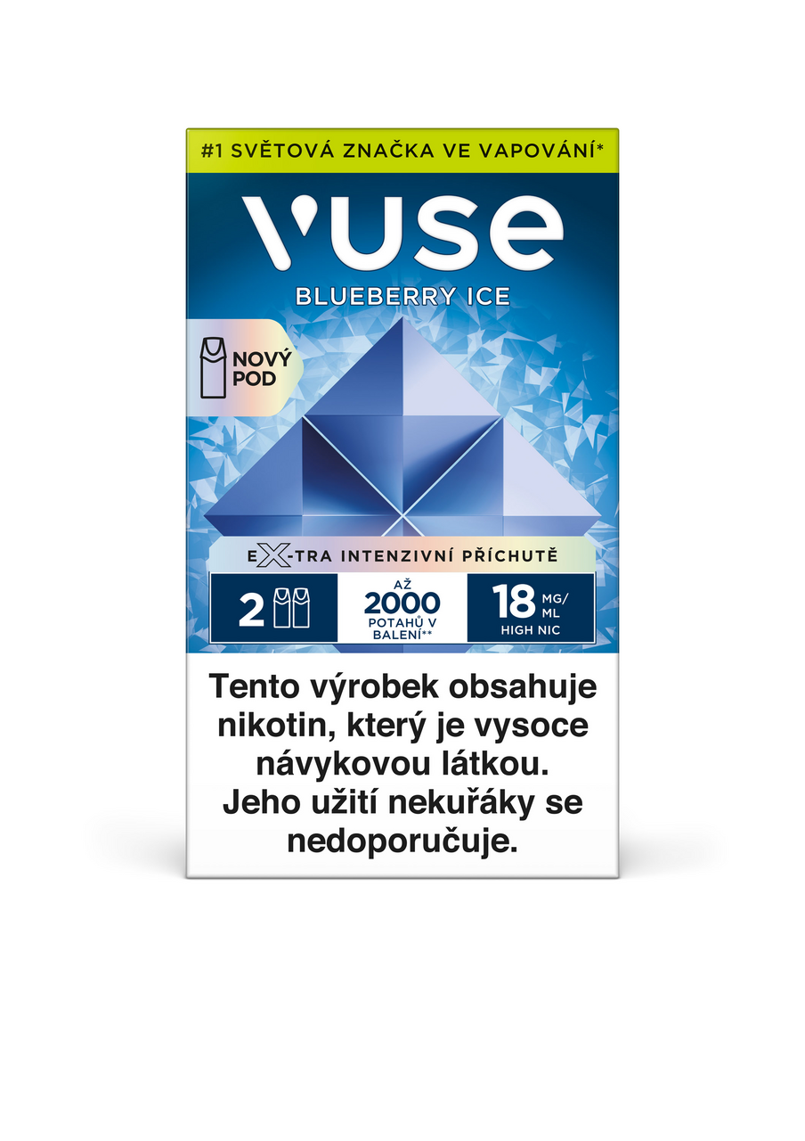 VUSE Pod Blueberry Ice 18 mg kolek R bal. 5 ks