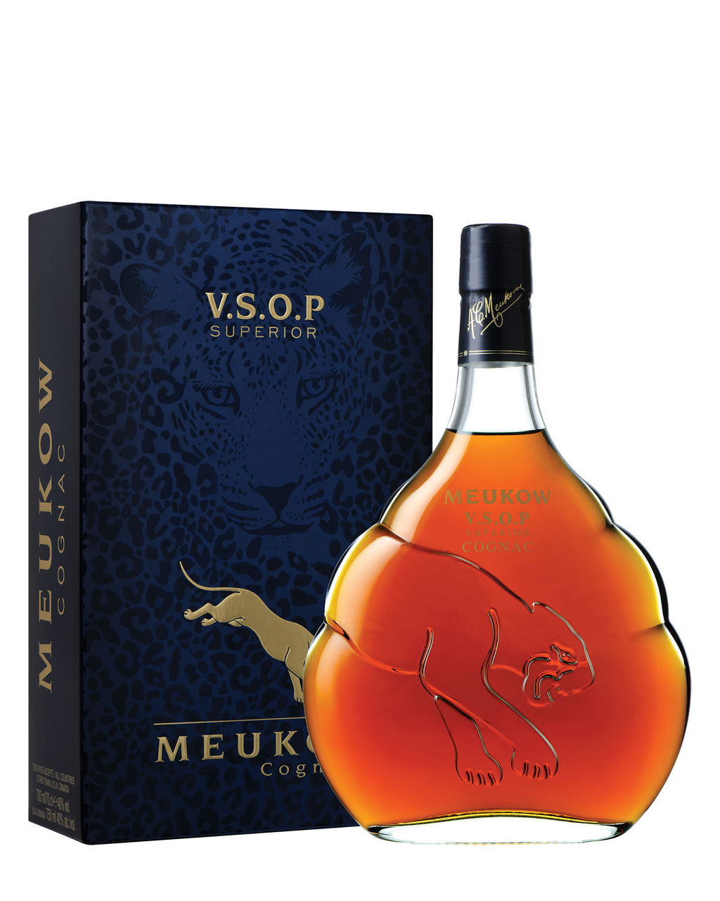 MEUKOW Cognac VSOP 40 % 700 ml Gift box