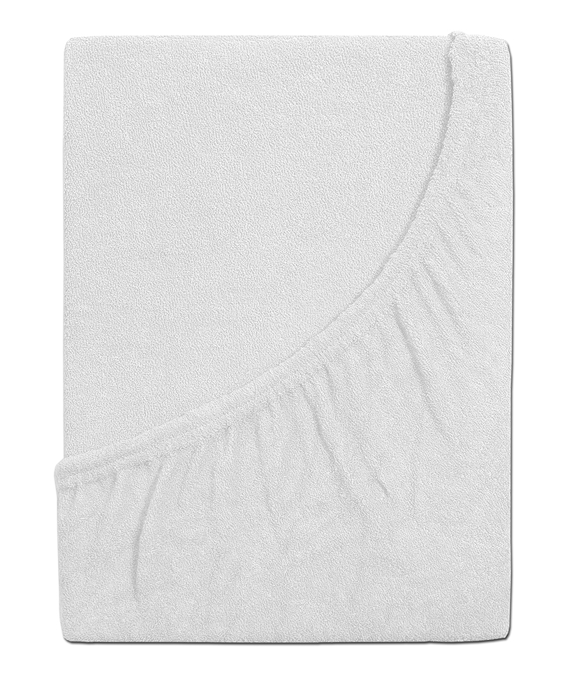 B.E.S. PETROVICE Prostěradlo 180 x 200 cm froté bílá 1 ks