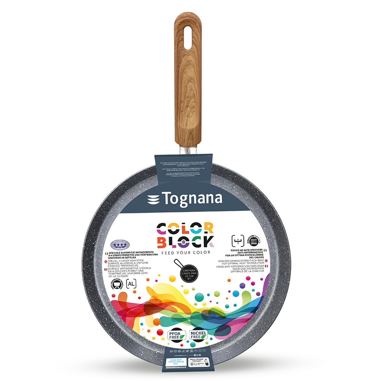 Pánev COLOR 28 cm hliník nepřilnavý povrch 1 ks