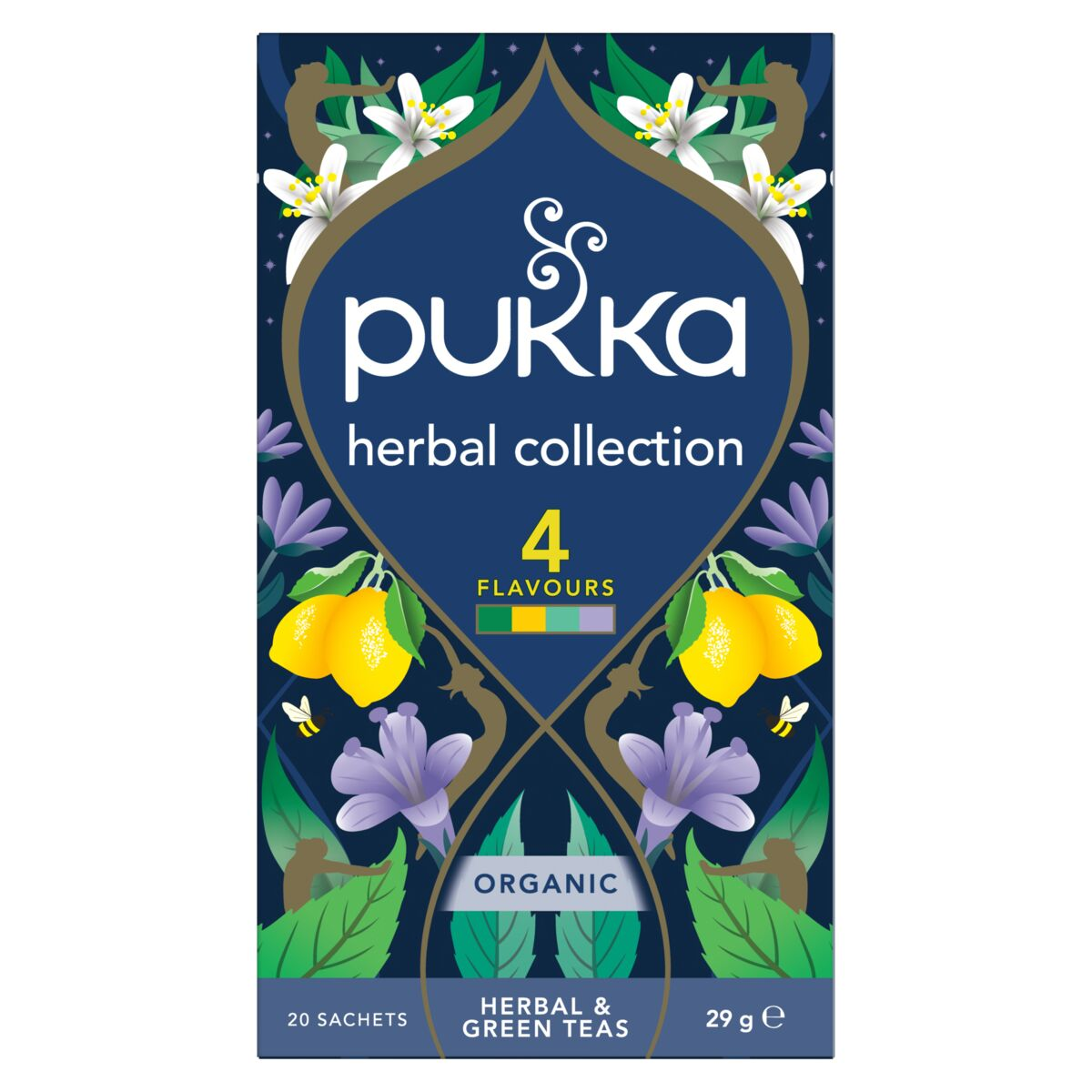 Pukka Herbal Collection 4 příchutě 20 sáčků