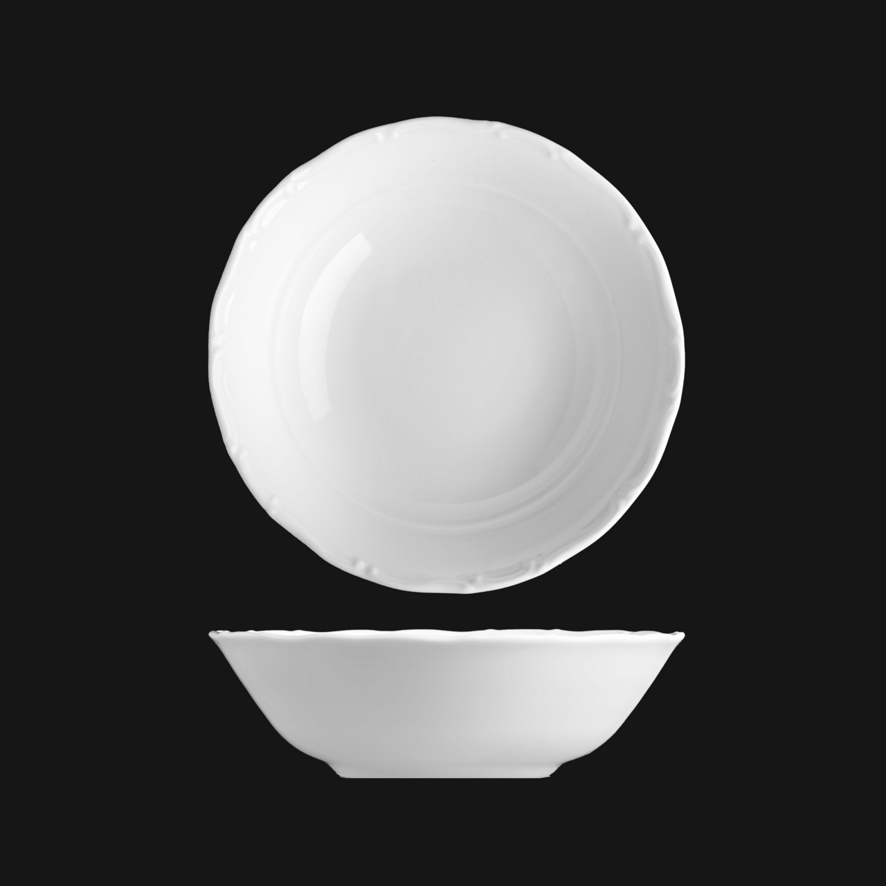 G.Benedikt Miska VERONA 17 cm porcelán bílá 6 ks