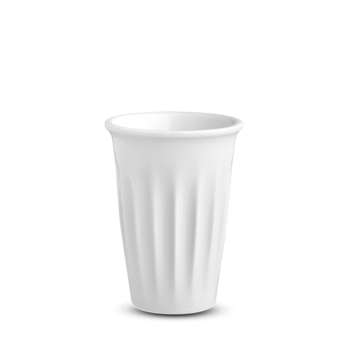 G.Benedikt Šálek RIBBY 250 ml porcelán bílý 6 ks