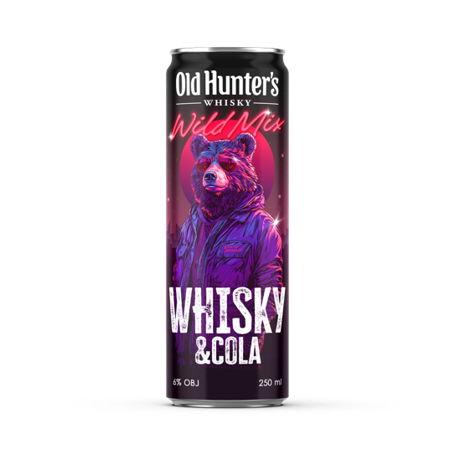 STARÁ MYSLIVECKÁ Old Hunter's Whisky & Cola 6 % 250 ml